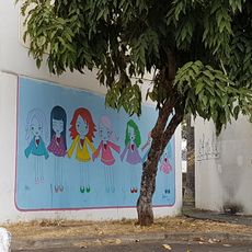 Fresque de Floàfleur