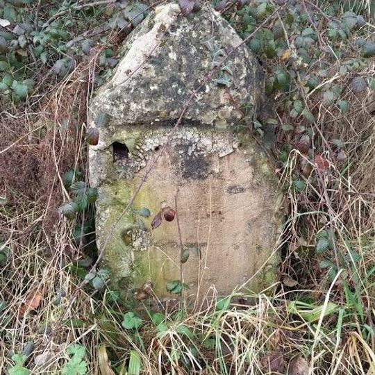 Milestone At Intersection Of A365 And Kingsdown Road