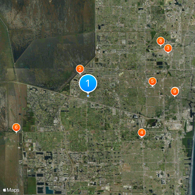 American Heritage Schools Mappa