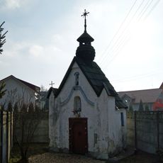 Kaplica (przy drodze pośrodku osiedla) w Trzebini