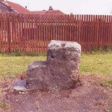 Milestone, opp. Petrol Station, just S of turn to Preston