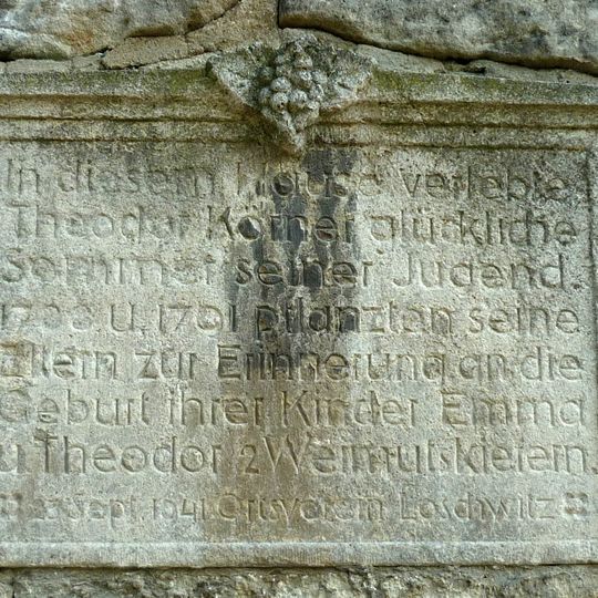 Gedenktafel an die Familie Körner