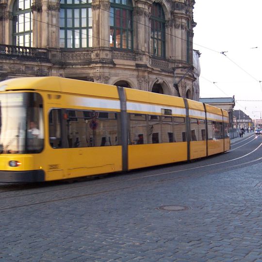 Trams in Dresden