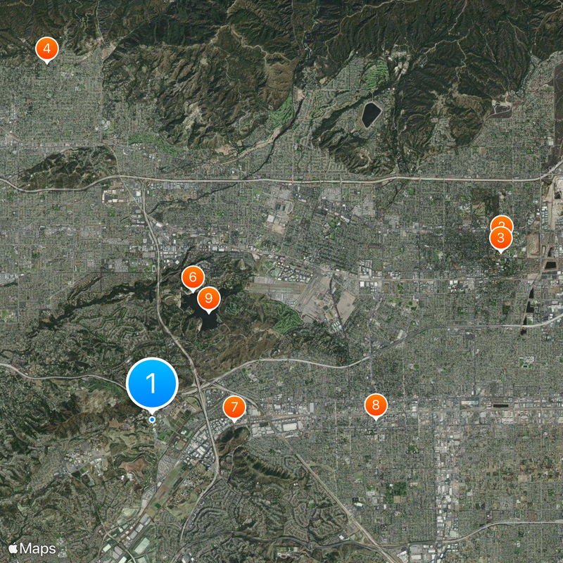 California State Polytechnic University, Pomona Map