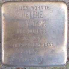Stolperstein dedicated to Helene Heymann