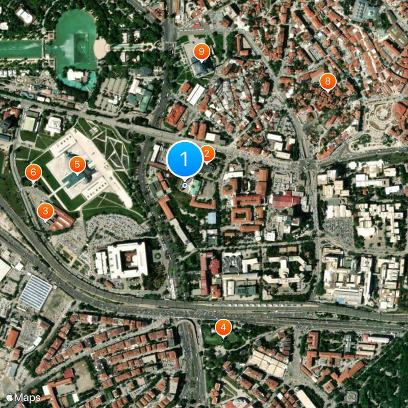 Ethnography Museum of Ankara Mappa