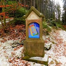 10. zastavení na křížové cestě na Starou Horu