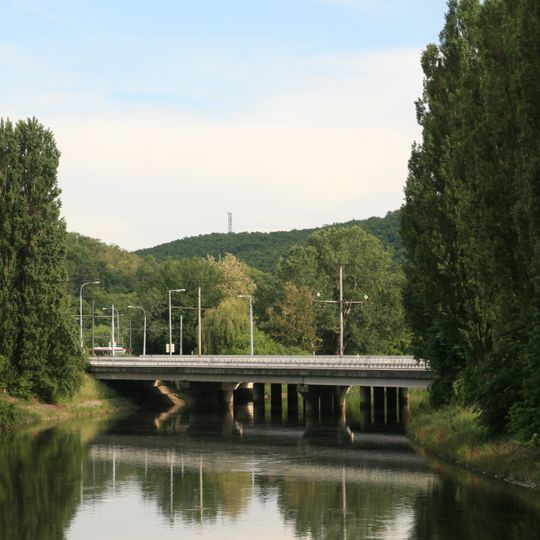 Tram bridge over the Svratka in Bystrc
