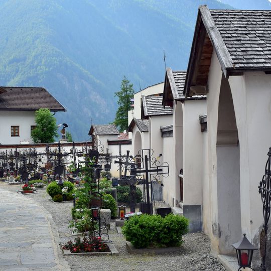 Friedhof mit Friedhofskapelle