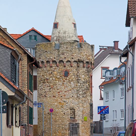 Weißer Turm in Bergen