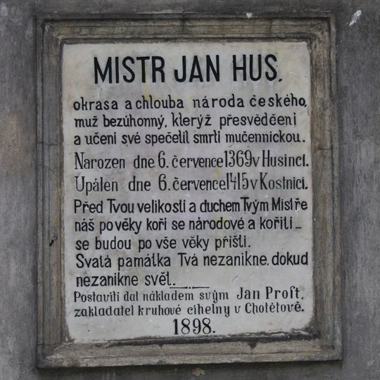Statue of Jan Hus