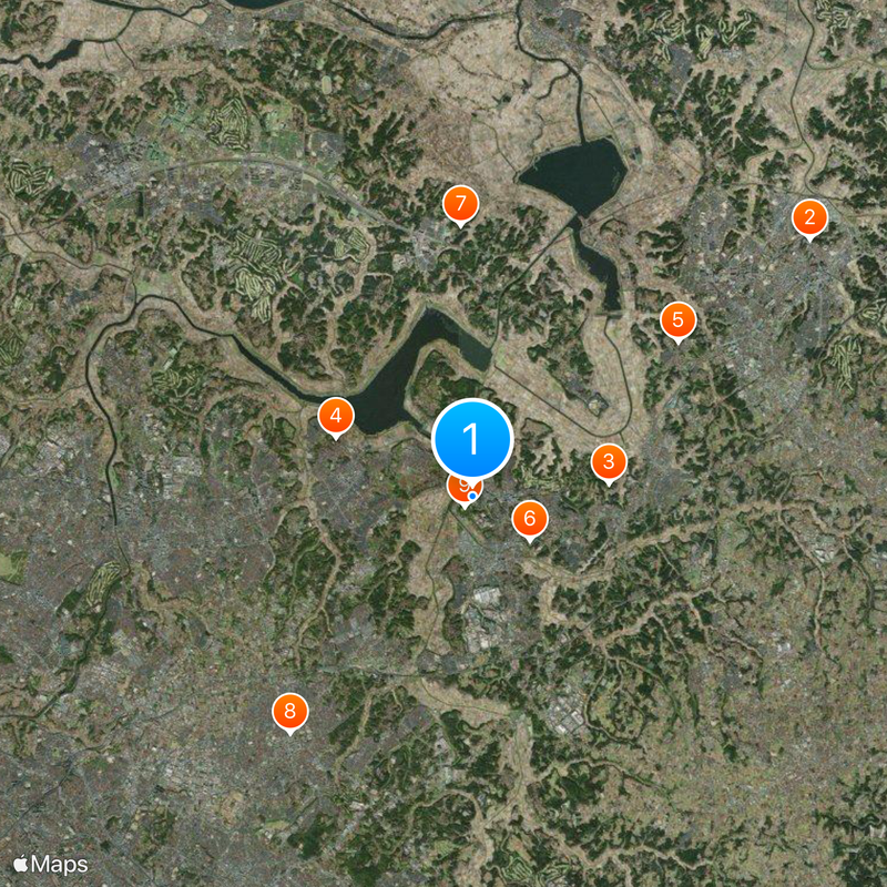 National Museum of Japanese History Mapa