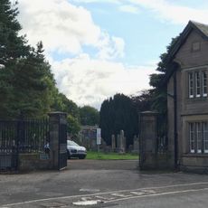 Edinburgh, Grange Cemetery, Gates And Gatepiers