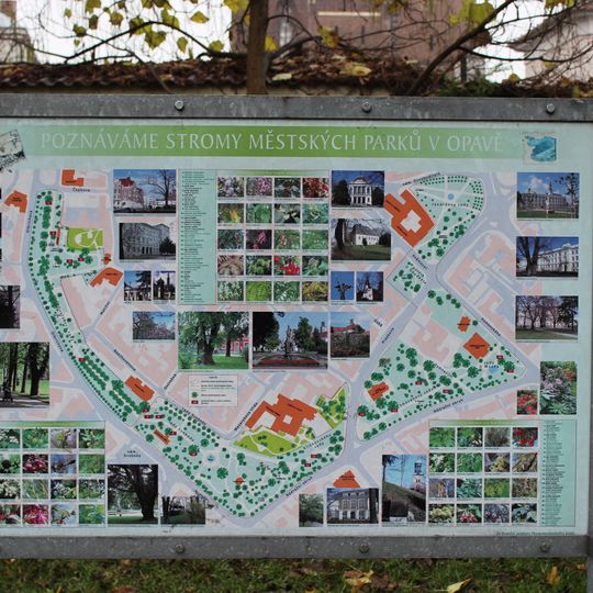 Educational trail City Parks of Opava