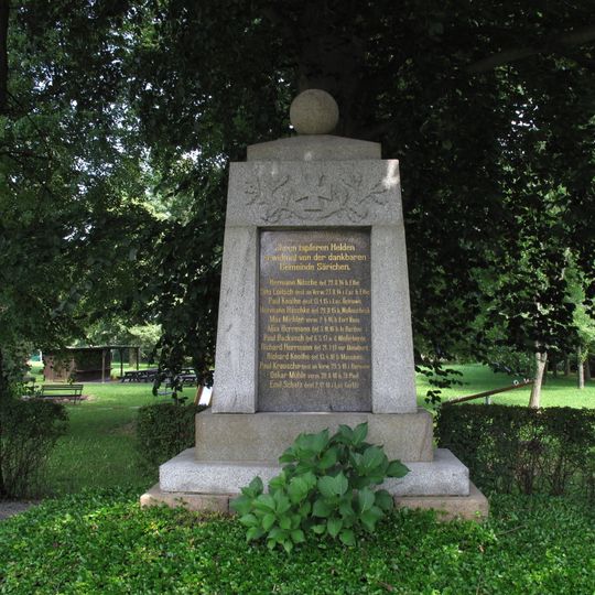 Kriegerdenkmal für die Gefallenen des Ersten Weltkrieges Görlitzer Straße 44a