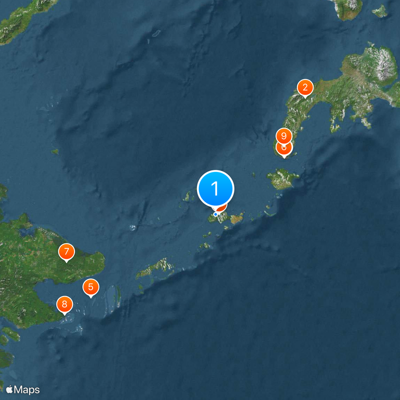 Archipel de Sulu Carte