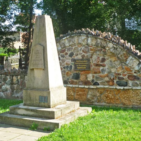 Zwei Gedenksteine Große Mühlstraße -