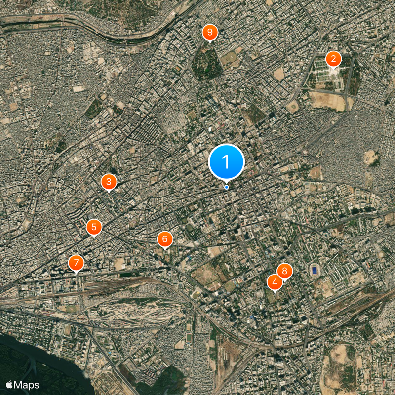 Karachi South District Map