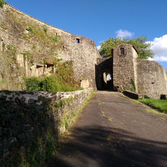 Walled enclosure of Vouvant