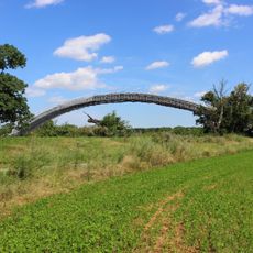 Pipeline bridge in Staré Ouholice