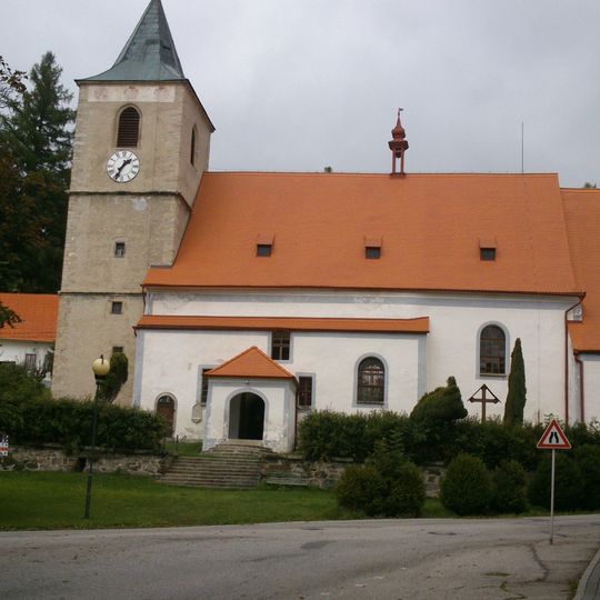Church of Saint Margaret in Horní Planá