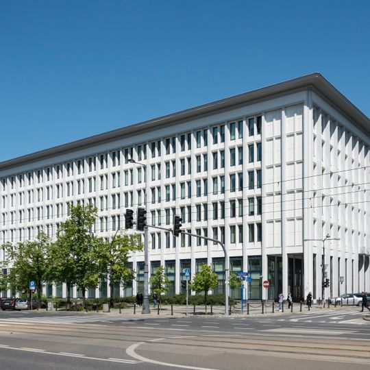 Żyletkowiec at Marszałkowska Street in Warsaw