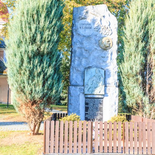 Pomník padlých v Rohovládově Bělé