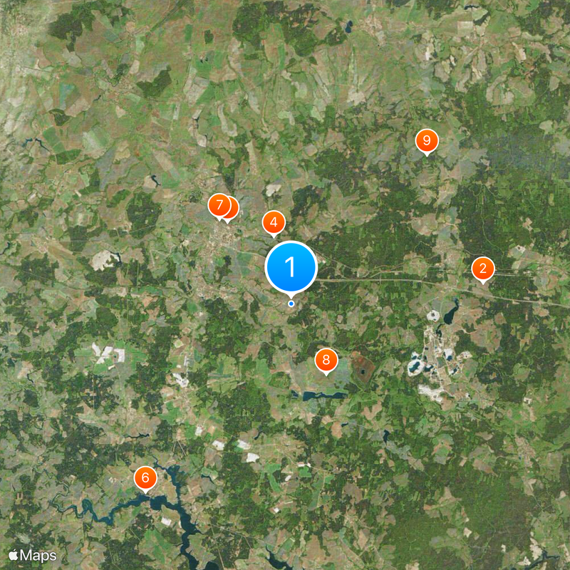 Dubosekovo monument to Panfilov's Twenty-Eight Guardsmen Mapa