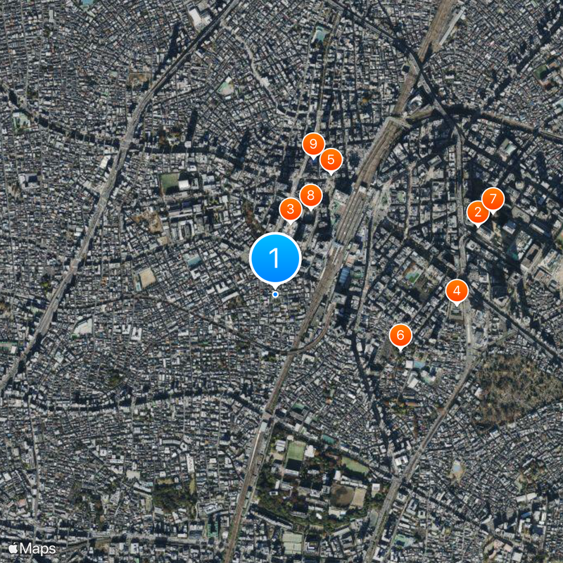 Jiyu Gakuen Myonichikan Mapa