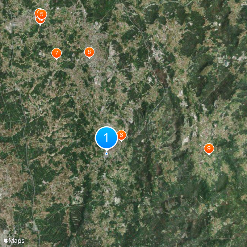 Oliveira de Azeméis Map