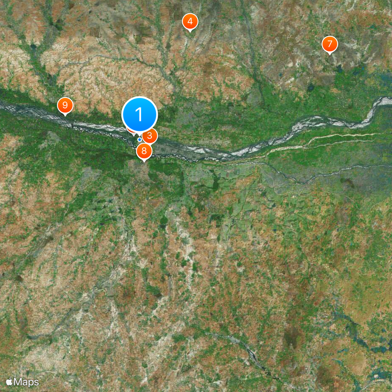 Temple de Sri Ranganathaswamy Carte