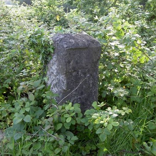 Milestone Opposite Churchyard Of Church Of St Denys