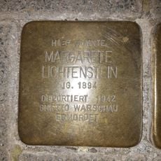 Stolperstein en memoria de Margarete  Lichtenstein