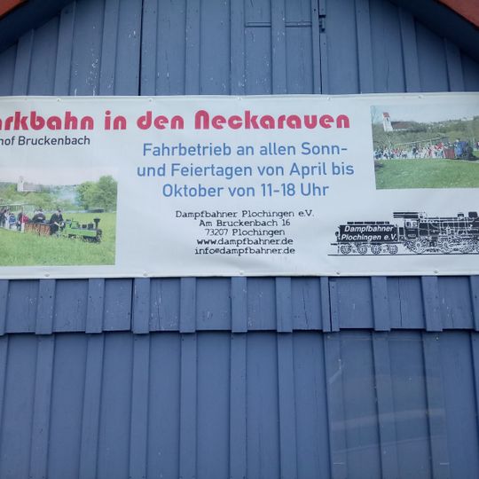 Park railway in the Neckarauen