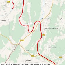 Saumoduc de Salins-les-Bains à Arc-et-Senans