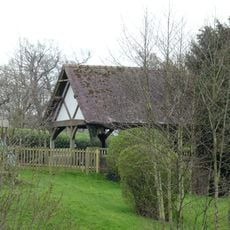 Bandstand in Eccleston Ferry Farmhouse garden