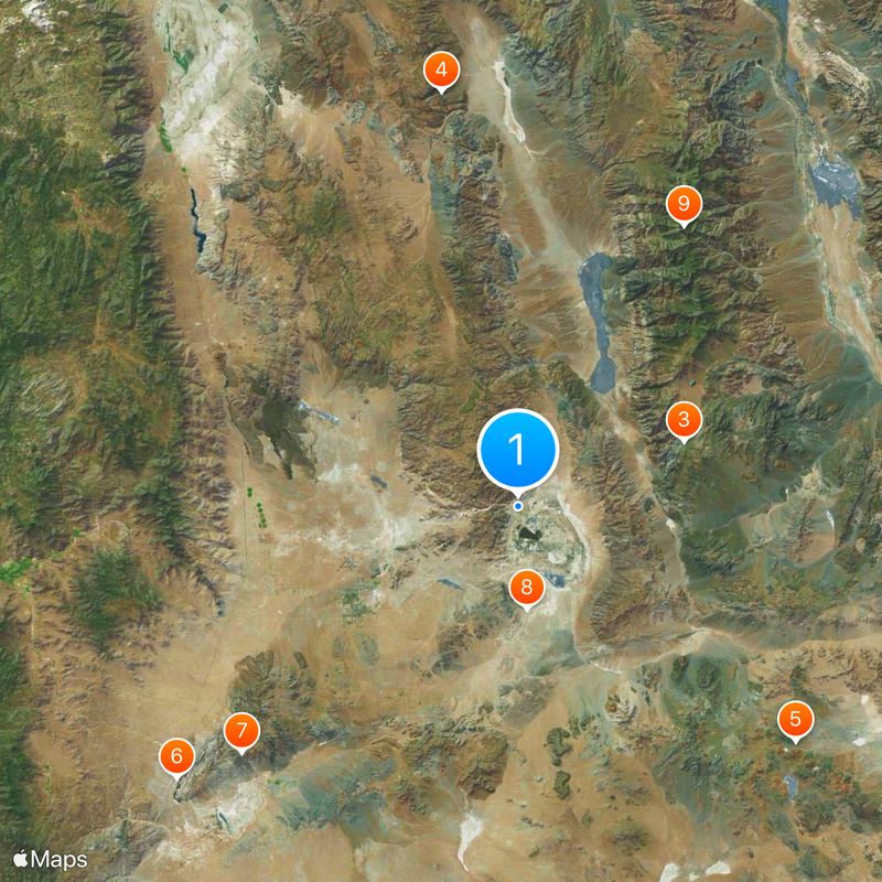Trona Map