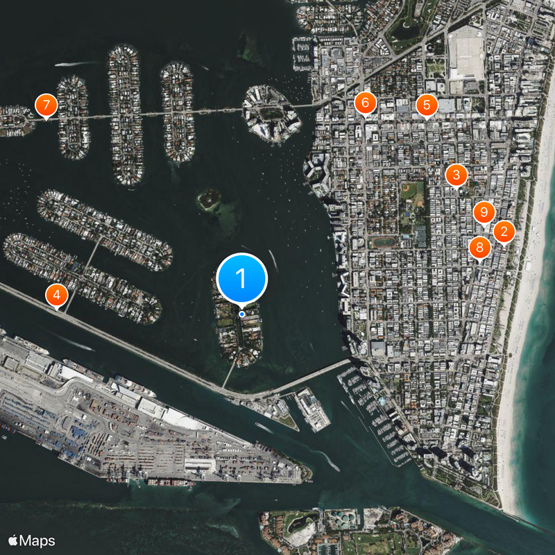 Star Island Map