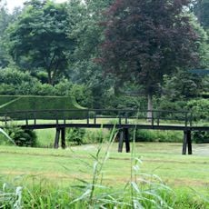 De Wiersse: houten brug met ophaalgedeelte