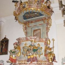 Pulpit of St. Peter und Paul (Wiefelsdorf)