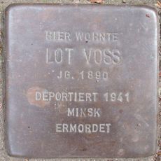 Stolperstein dedicated to Lot Voss
