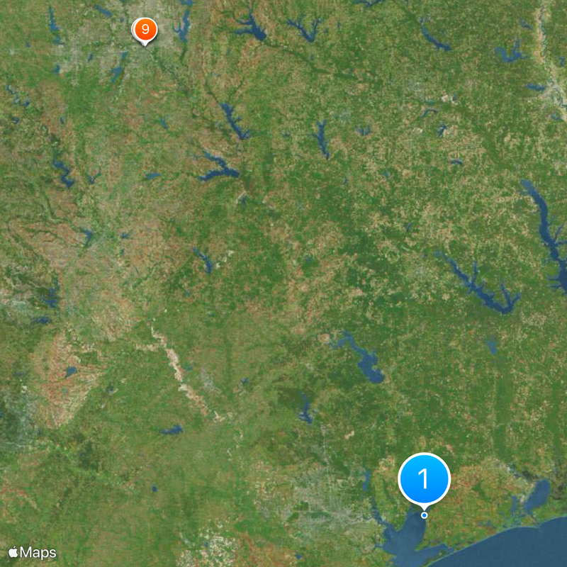 Trinity River Map