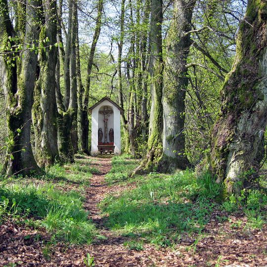 22 Linden beim großen Bildstock am Metzlinschwander Hof