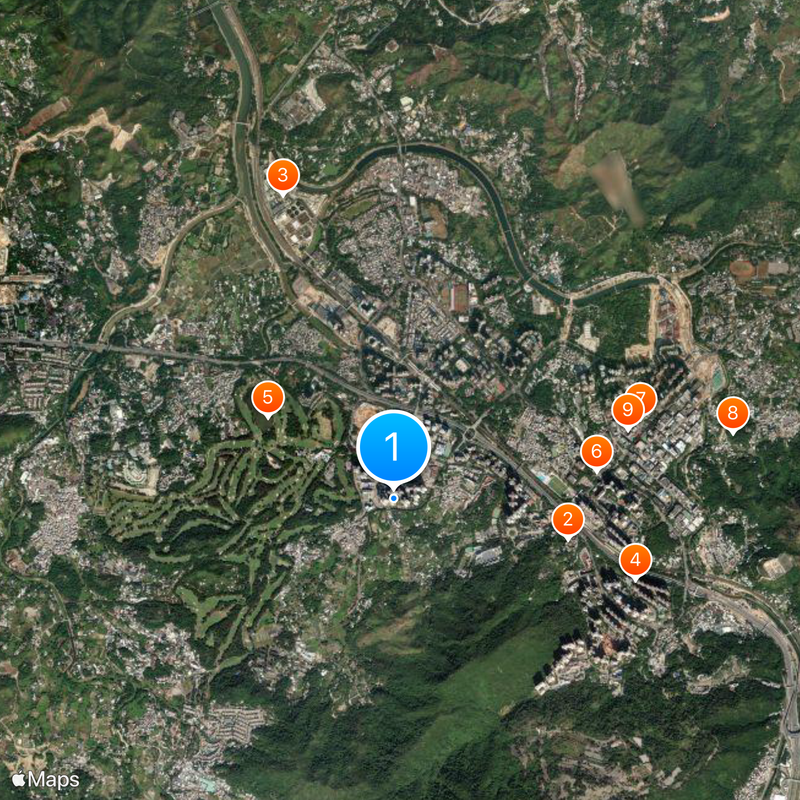 Ching Ho Estate Map