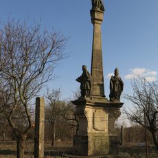 Sloup se sousoším Panny Marie