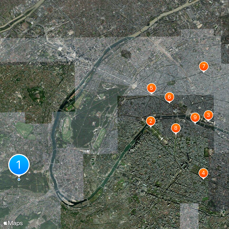 Hauts-de-Seine Mappa