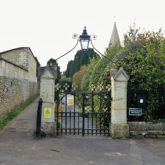 Gate Piers And Gates To Churchyard At Church Of St Michael And All Angels
