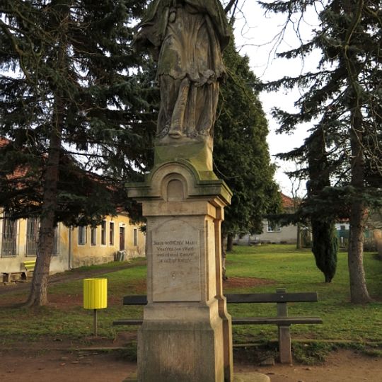 Statue of John of Nepomuk in Pozdeň