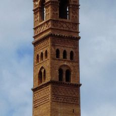 Bell tower of the Church of Santa María Magdalena de Tarazona