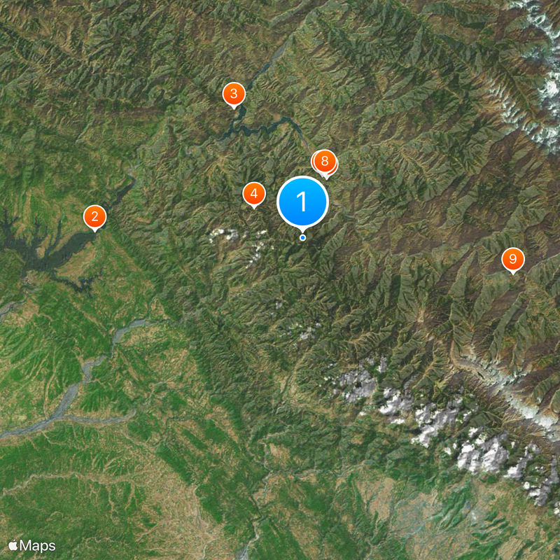 Dhauladhar Map